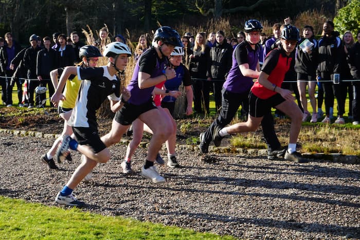 New endurance event sees Gordonstoun students take part in nighttime cross-country challenge